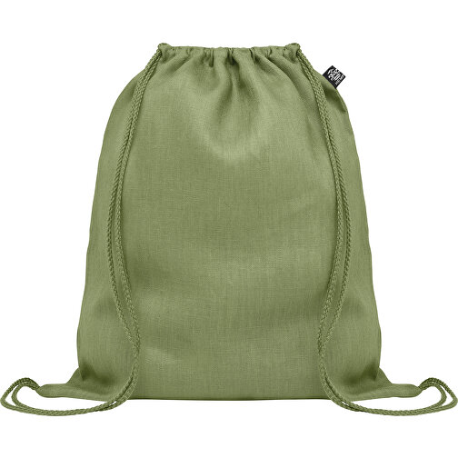 Naima Bag , grün, Hanfgewebe, 38,00cm x 42,00cm (Länge x Breite), Bild 3