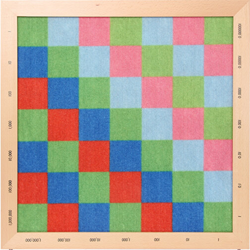 Multiplikationsbrett Für Dezimalbrüche , , 59,50cm x 2,00cm x 59,50cm (Länge x Höhe x Breite), Bild 1