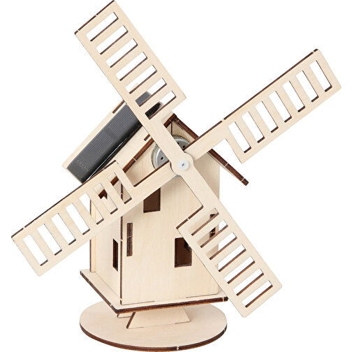 Solar Windmühle Bausatz , , 20,00cm (Höhe), Bild 1