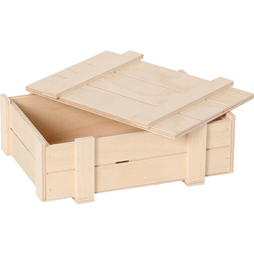 Caja de madera natural 20x13,5x6 cm, Imagen 2