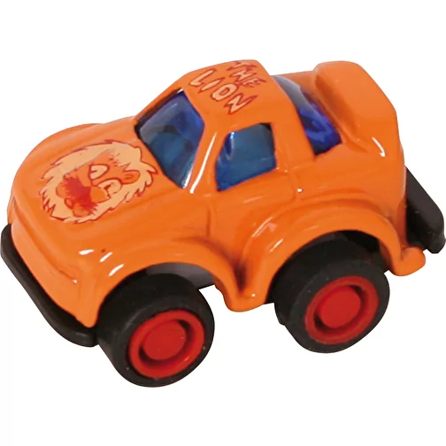 Mini voiture de course en métal avec moteur à friction, Image 1