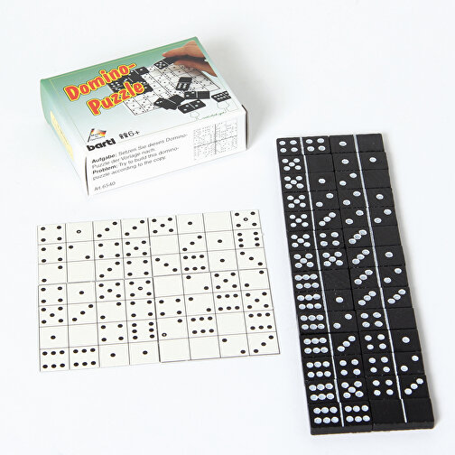 Domino-Puzzle , , 10,00cm x 3,00cm x 7,50cm (Länge x Höhe x Breite), Bild 3