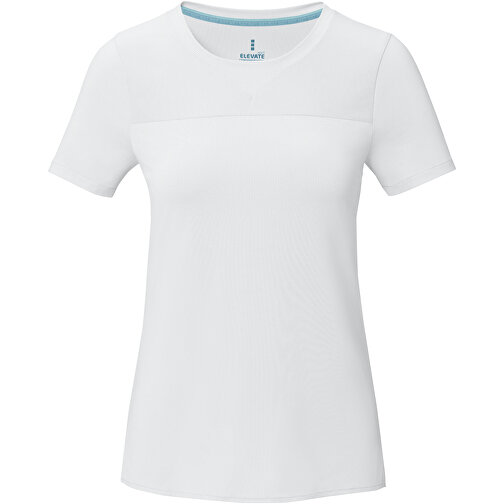 Borax Cool Fit T-Shirt Aus Recyceltem  GRS Material Für Damen , weiss, Mesh mit Cool Fit Finish 90% GRS zertifiziertes recyceltes Polyester, 10% Elastan, 160 g/m2, XS, , Bild 3