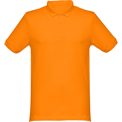 THC MONACO. Herren Poloshirt , orange, 100% Baumwolle, XL, 75,50cm x 58,00cm (Länge x Breite), Bild 1