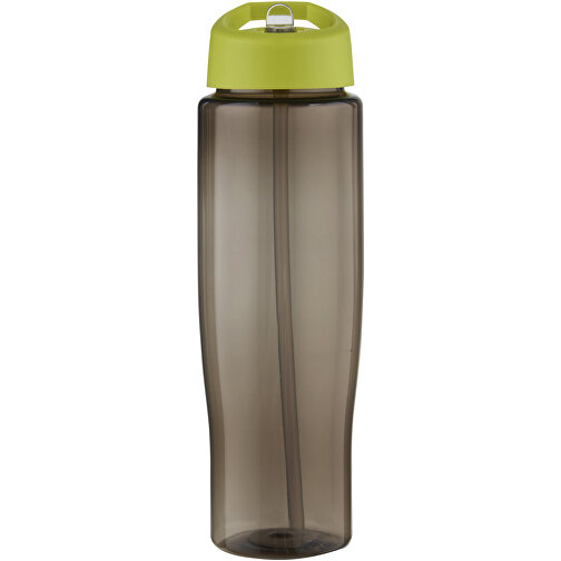 H2O Active® Eco Tempo 700 Ml Sportflasche Mit Ausgussdeckel , limone / kohle, PCR Kunststoff, PP Kunststoff, 23,40cm (Höhe), Bild 3