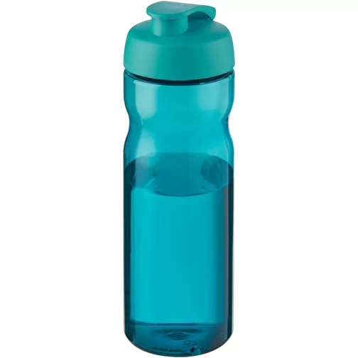 Bouteille de sport H2O Active® Base 650ml avec couvercle à clapet, Image 1