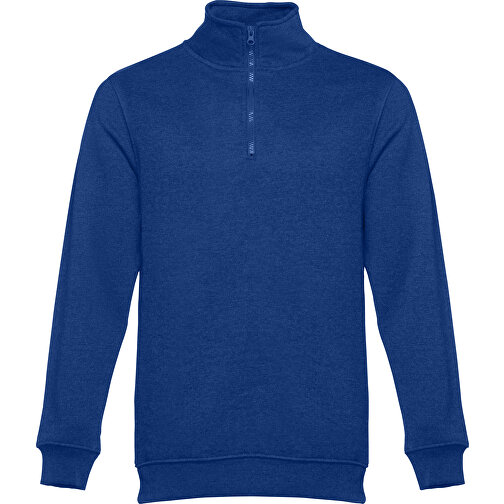 THC BUDAPEST. Unisex Sweatshirt , königsblau, Baumwolle und Polyester, L, 75,00cm x 57,00cm (Länge x Breite), Bild 1