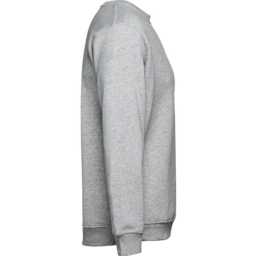THC DELTA. Sweatshirt (unisex) Aus Baumwolle Und Polyester , hellgrau melliert, Baumwolle und Polyester, 4XL, , Bild 3