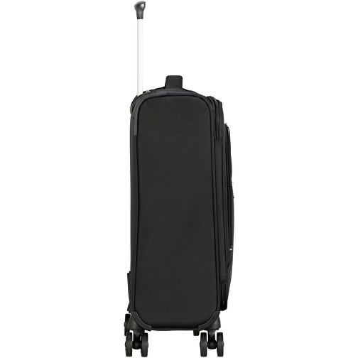 American Tourister - Crosstrack - Spinner 55cm , black/grey, 100% Polyester, 55,00cm x 20,00cm x 40,00cm (Länge x Höhe x Breite), Bild 6