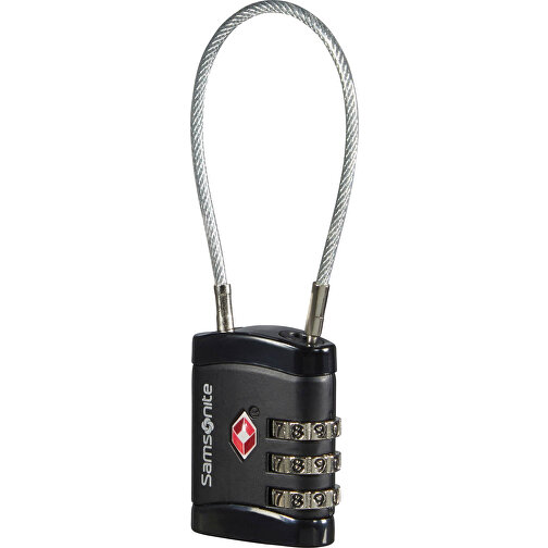 Samsonite - CABLELOCK 3 DIAL / Cable lock TSA, Obraz 1