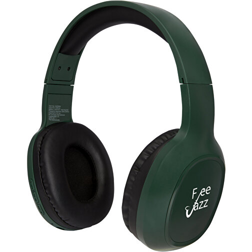 Riff Kabelloser Kopfhörer Mit Mikrofon , green flash, ABS Kunststoff, 18,50cm x 7,50cm x 17,50cm (Länge x Höhe x Breite), Bild 2