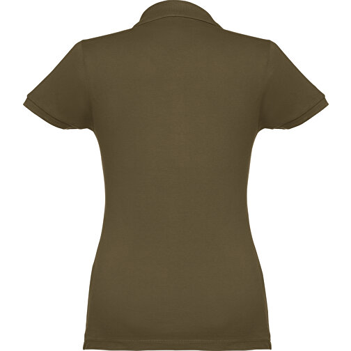 THC EVE. Damen Poloshirt , khaki, 100% Baumwolle, L, 64,00cm x 46,00cm (Länge x Breite), Bild 2