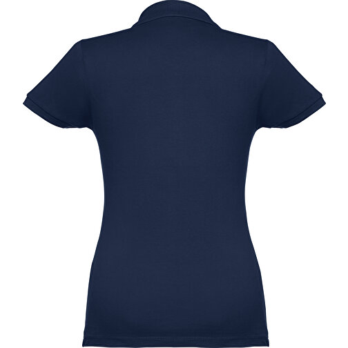 THC EVE. Damen Poloshirt , blau, 100% Baumwolle, XXL, 68,00cm x 52,00cm (Länge x Breite), Bild 2