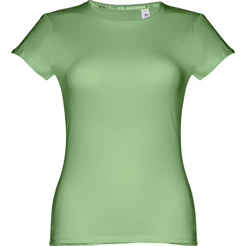 THC SOFIA. Tailliertes Damen-T-Shirt , jade-grün, 100% Baumwolle, XL, 66,00cm x 50,00cm (Länge x Breite), Bild 1