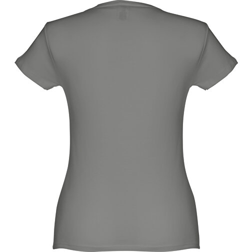 THC SOFIA. Tailliertes Damen-T-Shirt , grau, 100% Baumwolle, M, 62,00cm x 44,00cm (Länge x Breite), Bild 2