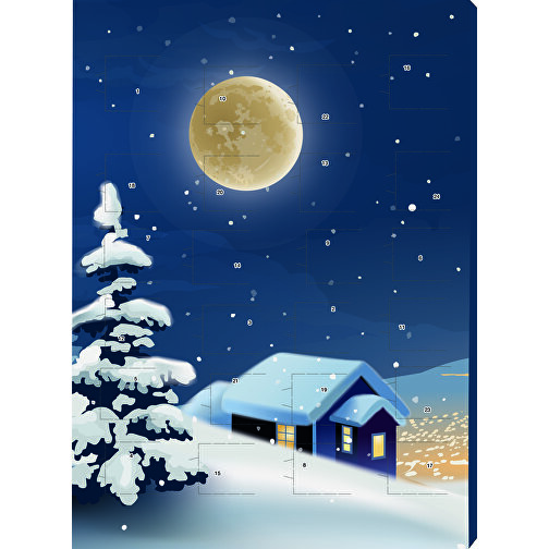 Classic Wand Adventskalender Hochformat, Individuelle Motive , Friedel, Vollkartonhülle, Hochformat, weiss, 1,00cm x 34,50cm x 24,40cm (Länge x Höhe x Breite), Bild 1