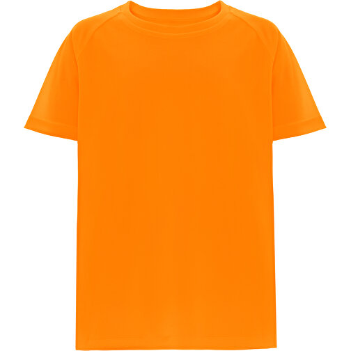 THC MOVE KIDS. Technisches T-Shirt Mit Kurzen Ärmeln Aus Polyester Für Kinder , hexachrome orange, Polyester, 6, 48,00cm x 1,00cm x 37,00cm (Länge x Höhe x Breite), Bild 1