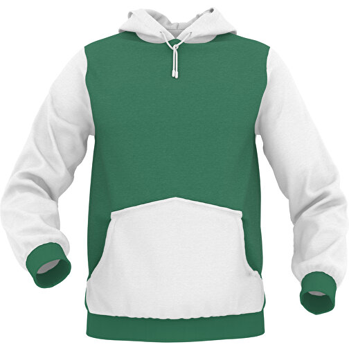 Hoodie Urban - Inkl. Individueller Gestaltung , moosgrün, 70% Baumwolle, 30 % Polyester, L, , Bild 1