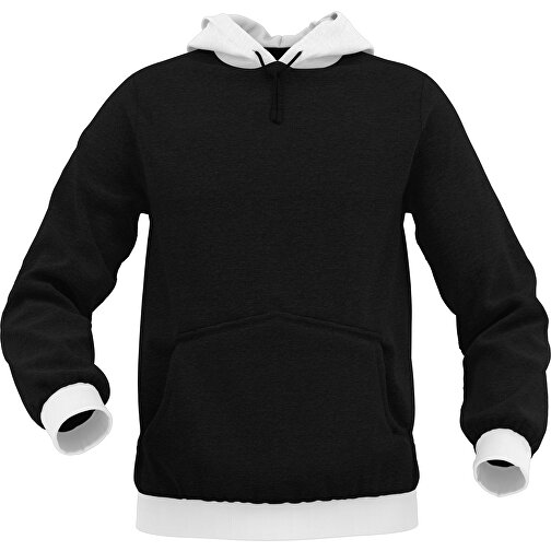 Hoodie Urban - Inkl. Individueller Gestaltung , weiß, 70% Baumwolle, 30 % Polyester, M, , Bild 1