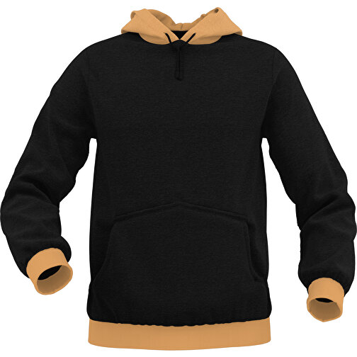 Hoodie Urban - Inkl. Individueller Gestaltung , olivorange, 70% Baumwolle, 30 % Polyester, S, , Bild 1