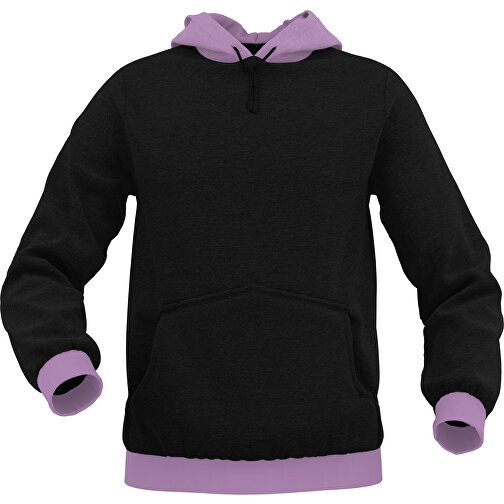 Hoodie Urban - Inkl. Individueller Gestaltung , hellviolet, 70% Baumwolle, 30 % Polyester, S, , Bild 1