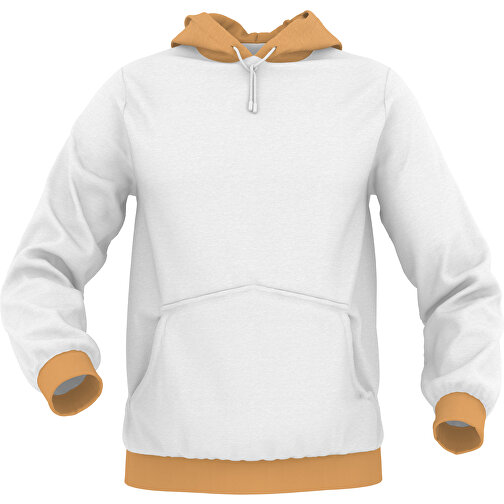 Hoodie Urban - Inkl. Individueller Gestaltung , olivorange, 70% Baumwolle, 30 % Polyester, M, , Bild 1