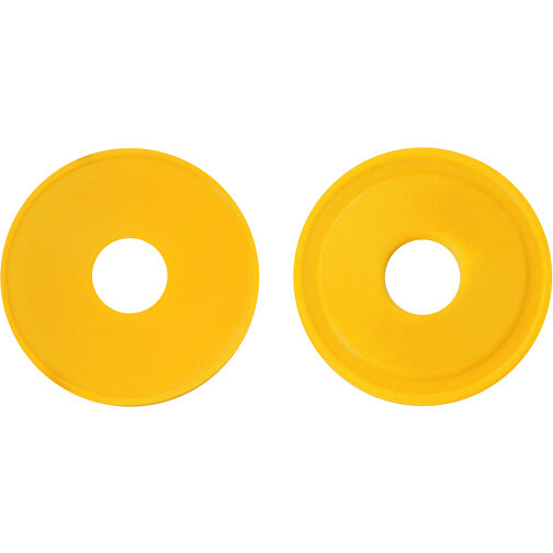 1€-Chip , gelb, ABS, 0,20cm (Höhe), Bild 1