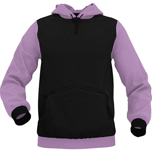 Hoodie Urban - Inkl. Individueller Gestaltung , hellviolet, 70% Baumwolle, 30 % Polyester, M, , Bild 1