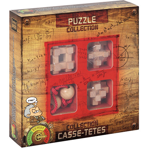 Wooden Puzzles Collection Extreme (4) , , 20,00cm x 5,00cm x 20,00cm (Länge x Höhe x Breite), Bild 3