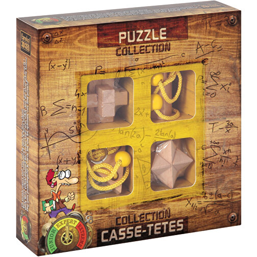 Wooden Puzzles Collection Expert (4) , , 20,00cm x 5,00cm x 20,00cm (Länge x Höhe x Breite), Bild 3