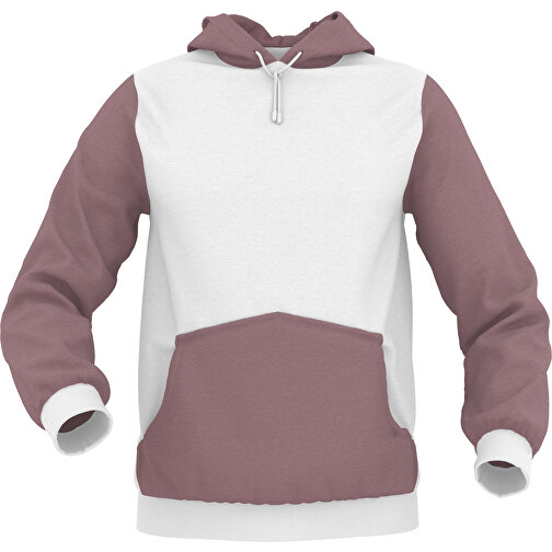 Hoodie Urban - Inkl. Individueller Gestaltung , nougatbraun, 70% Baumwolle, 30 % Polyester, L, , Bild 1