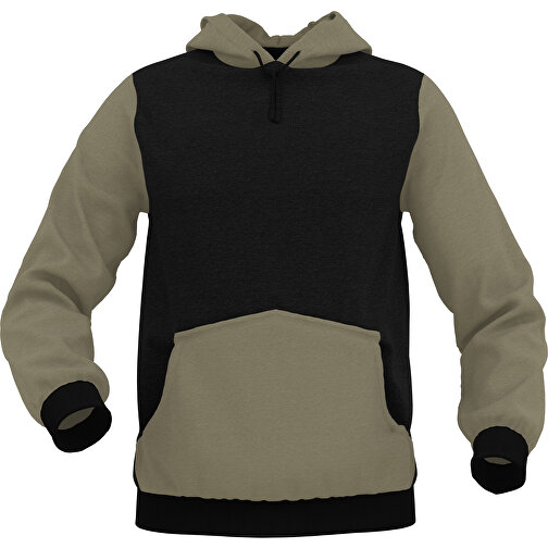 Hoodie Urban - Inkl. Individueller Gestaltung , pistazienbraun, 70% Baumwolle, 30 % Polyester, XXL, , Bild 1