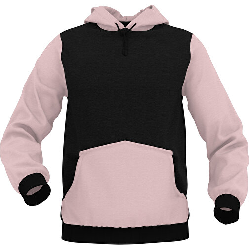 Hoodie Urban - Inkl. Individueller Gestaltung , zartrosa, 70% Baumwolle, 30 % Polyester, XL, , Bild 1