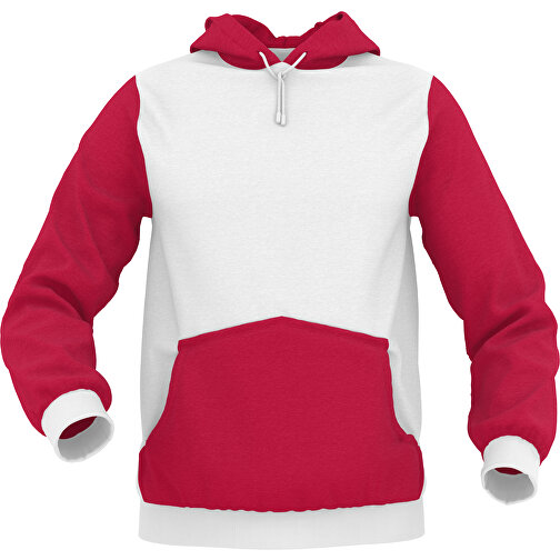 Hoodie Urban - Inkl. Individueller Gestaltung , weinrot, 70% Baumwolle, 30 % Polyester, XXL, , Bild 1