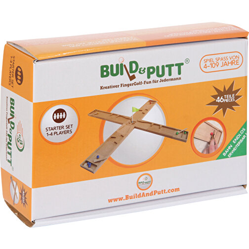Build & Putt Finger-Golf Set Für 4 Spieler (46 Teile) , , 27,00cm x 8,50cm x 19,00cm (Länge x Höhe x Breite), Bild 2