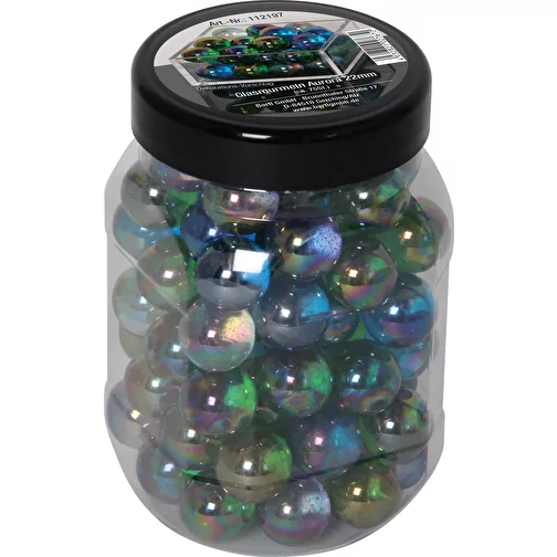 Biglie di vetro Aurora 22 mm (circa 75 pezzi), Immagine 3