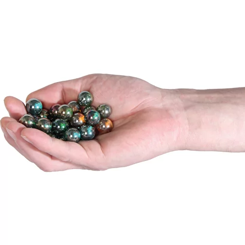 Billes de verre métalliques 14 mm (env. 300pcs), Image 2