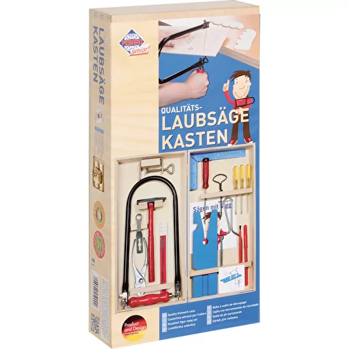 Set di seghetti da traforo in scatola di legno pieghevole, Immagine 3