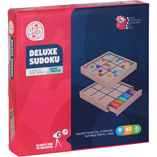 Sudoku-Box Deluxe , , 23,50cm x 4,50cm x 23,00cm (Länge x Höhe x Breite), Bild 3