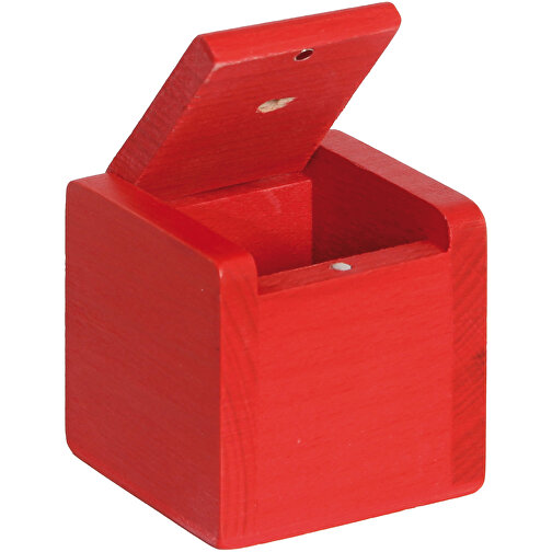 Warum Immer Ich? Rot Magnetbox , rot, 6,00cm x 6,00cm x 6,00cm (Länge x Höhe x Breite), Bild 2