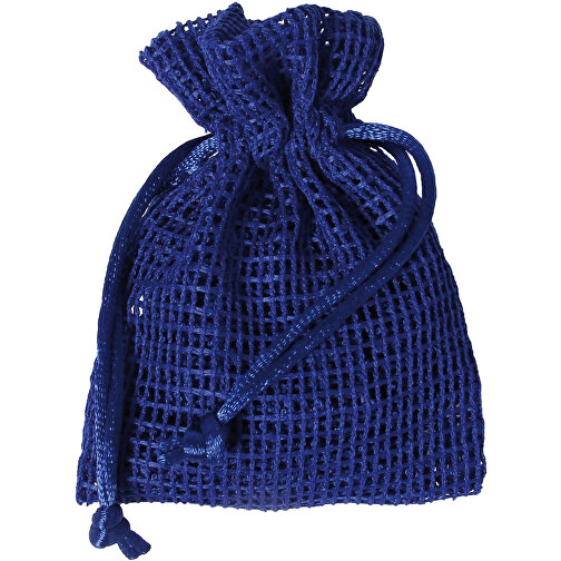 Bolsa de red 7,5x10 cm azul, Imagen 1