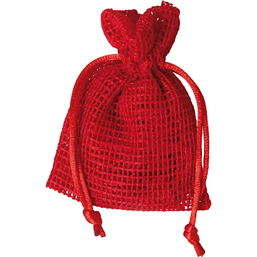 Sachet filet 7,5x10 cm rouge, Image 1