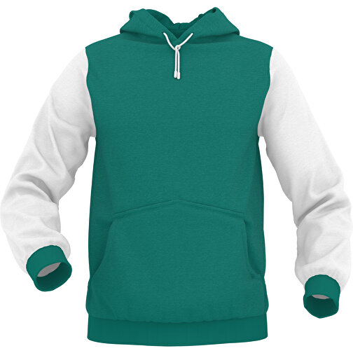 Hoodie Urban - Inkl. Individueller Gestaltung , tannengrün, 70% Baumwolle, 30 % Polyester, M, , Bild 1