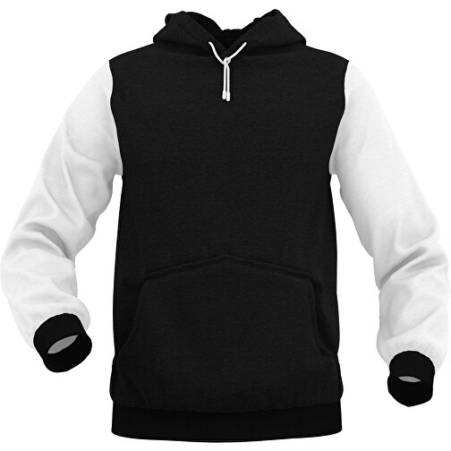 Hoodie Urban - Inkl. Individueller Gestaltung , schwarz, 70% Baumwolle, 30 % Polyester, S, , Bild 1