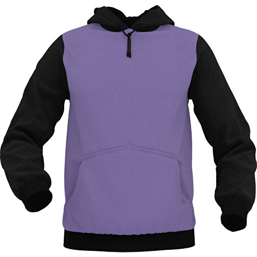 Hoodie Urban - Inkl. Individueller Gestaltung , dunkellila, 70% Baumwolle, 30 % Polyester, S, , Bild 1