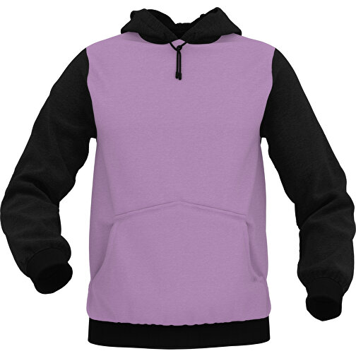 Hoodie Urban - Inkl. Individueller Gestaltung , hellviolet, 70% Baumwolle, 30 % Polyester, XL, , Bild 1