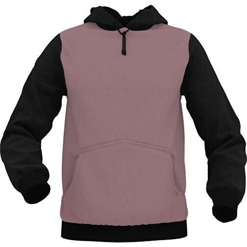 Hoodie Urban - Inkl. Individueller Gestaltung , nougatbraun, 70% Baumwolle, 30 % Polyester, L, , Bild 1