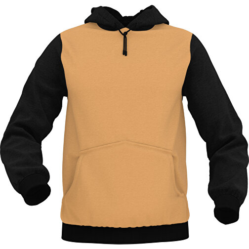 Hoodie Urban - Inkl. Individueller Gestaltung , olivorange, 70% Baumwolle, 30 % Polyester, XXL, , Bild 1