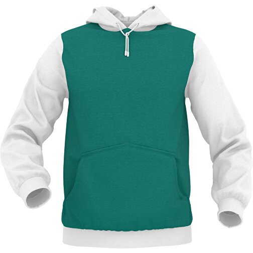 Hoodie Urban - Inkl. Individueller Gestaltung , tannengrün, 70% Baumwolle, 30 % Polyester, S, , Bild 1