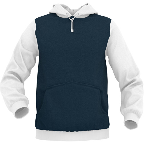 Hoodie Urban - Inkl. Individueller Gestaltung , nachtblau, 70% Baumwolle, 30 % Polyester, M, , Bild 1